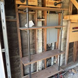 Steel Pipe Shelf 