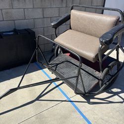 Custom Rickshaw Pedicab Bike Trailer 