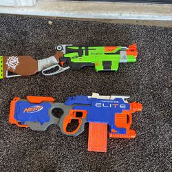 2 Nerf Guns 