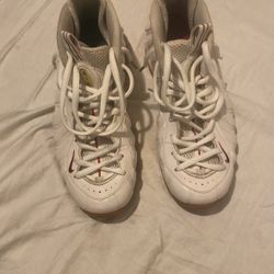 Nike Sneakers White Red And Green 