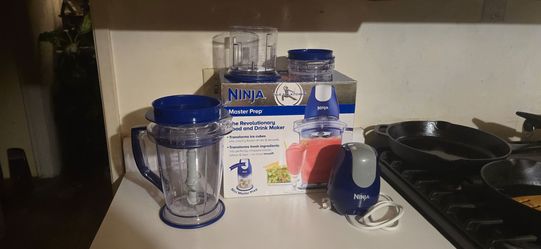 Ninja Master Prep Boxed Kit Blue Lids