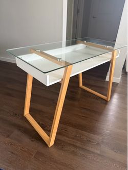 Modern Desk Setup + Coffee Table