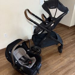 Nuna Grow Stroller and Car seat 