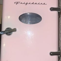 Pink Mini Fridge 