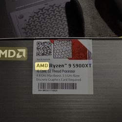 CPU Ryzen 9 5900XT 