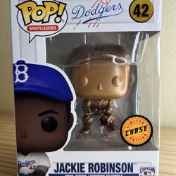 Dodgers⚾️Jackie Robinson⚾️Chase Funko Pop!!!