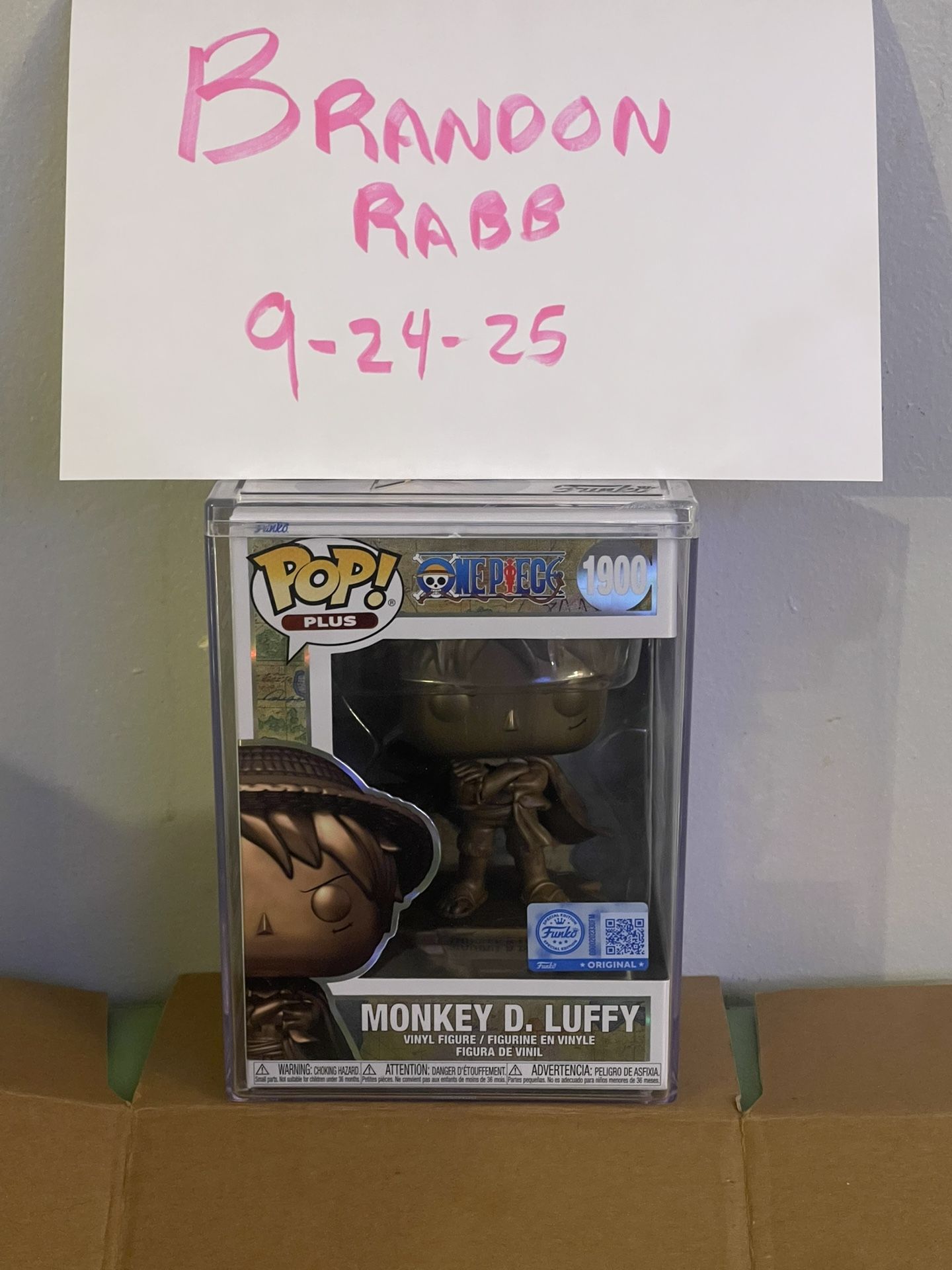 Luffy And Zoro Bronze Statues Funko Pop’s