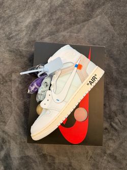 Off-White Jordan 1 Virgil Abloh Archive Alaska size 9