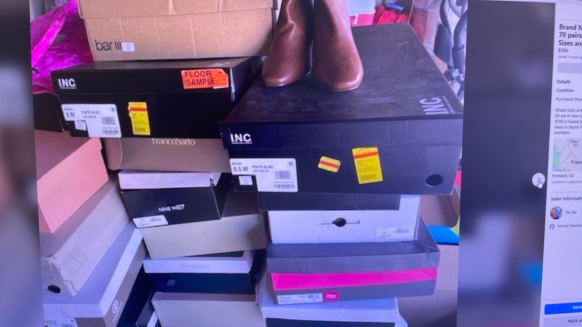 Brand New Women Shoes: 70 pairs for $700: Mixed Sizes and Name brands