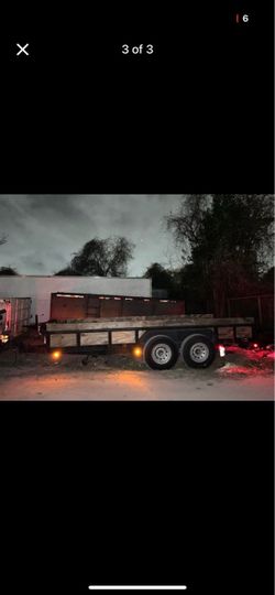 16x7 ft trailer