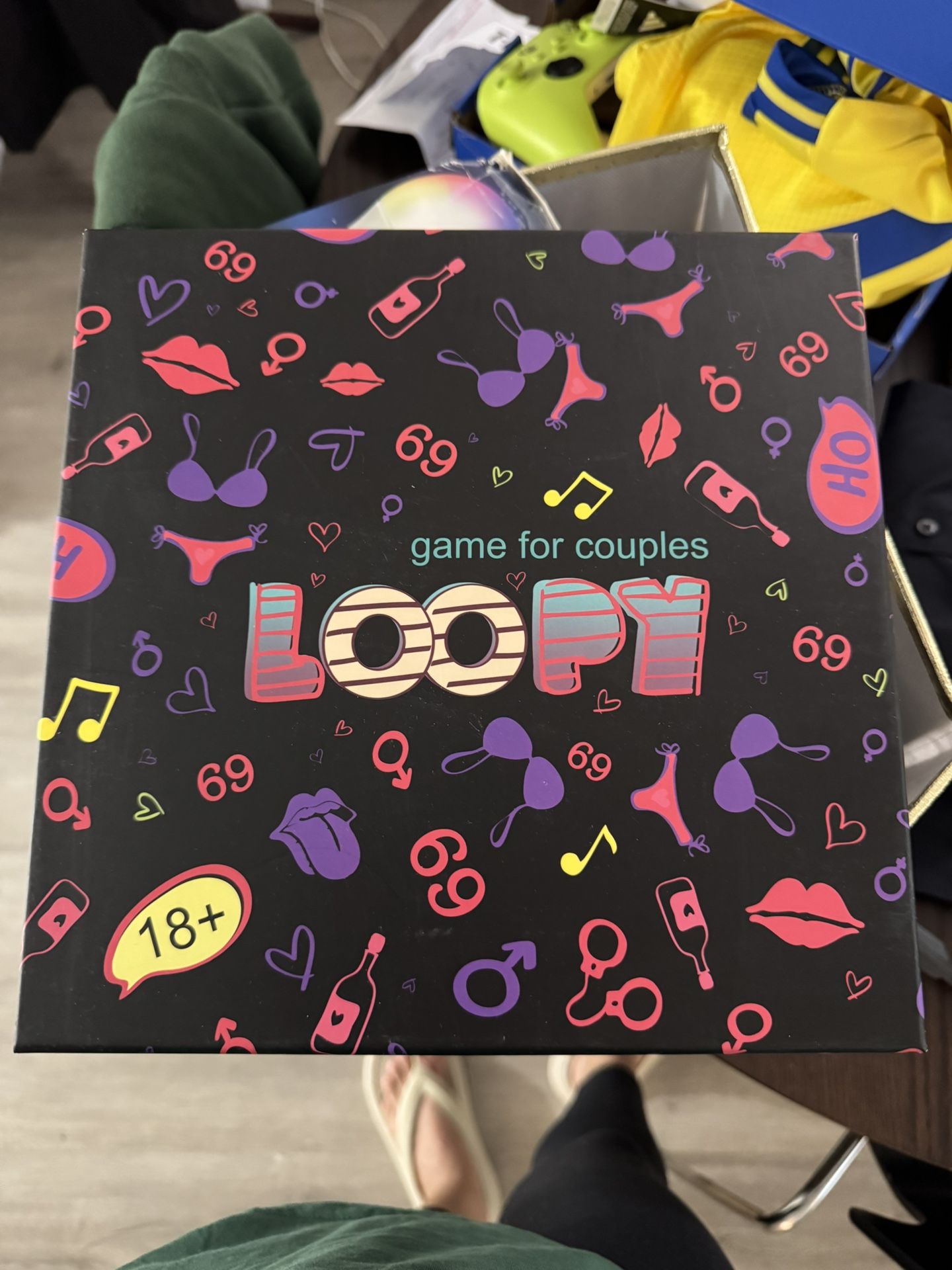 Game for Couples LOOPY - Date Night Box - Couples Games and Gifts That Improve