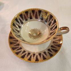 Vintage GKC Porcelain Cup and Saucer 