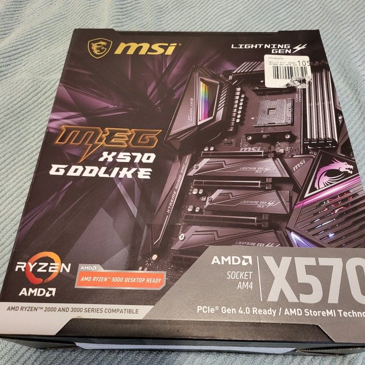 Ryzen 9 5950x//MSI Meg X570 GODLIKE motherboard//FREE//G