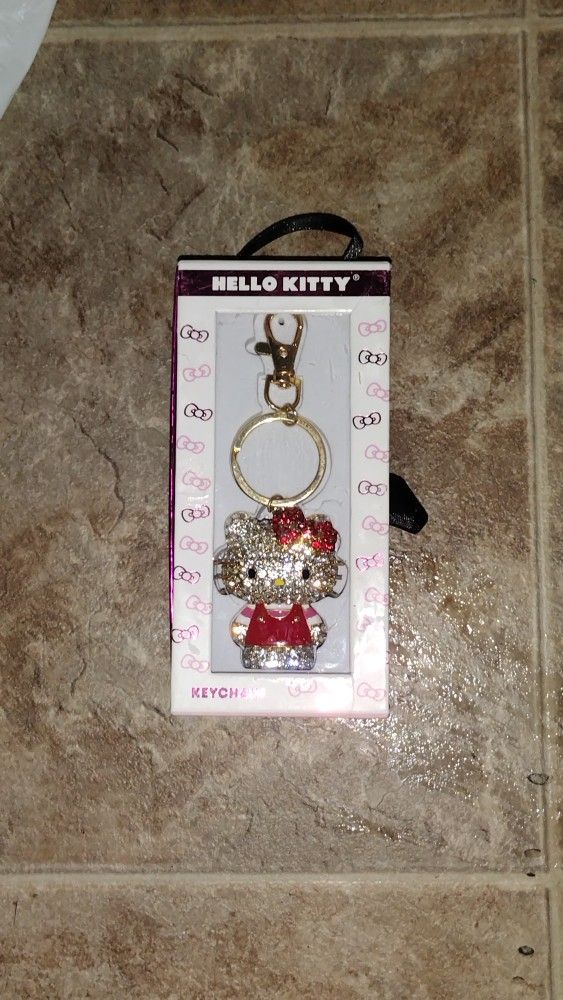 Bling Bling Hello kitty Keychain.