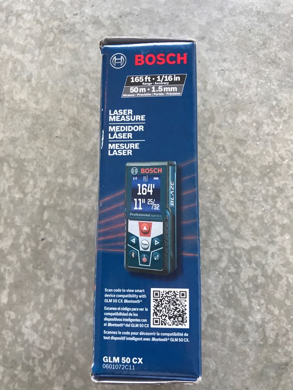 Bosch Laser Measure Blaze Glm 50 Cx For Sale In Murrieta Ca Offerup