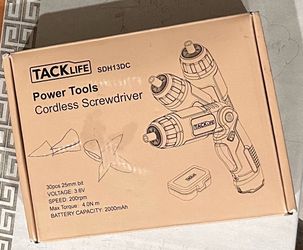 Tacklife SDH13DC Cordless Screwdriver