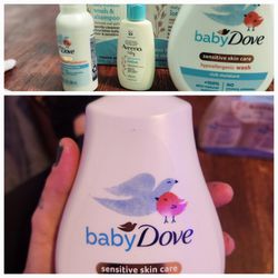 Dove Baby Wash - Hypoallergenic + 2 Samples
