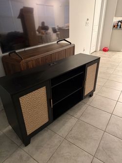 Tv stand buffet cabinet