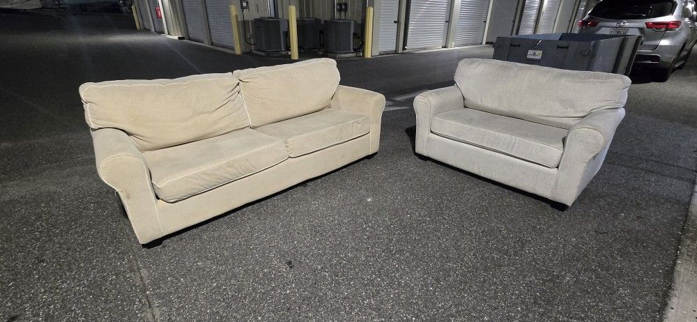 Bed Sofa & bed loveseat (DELIVER OPTION)