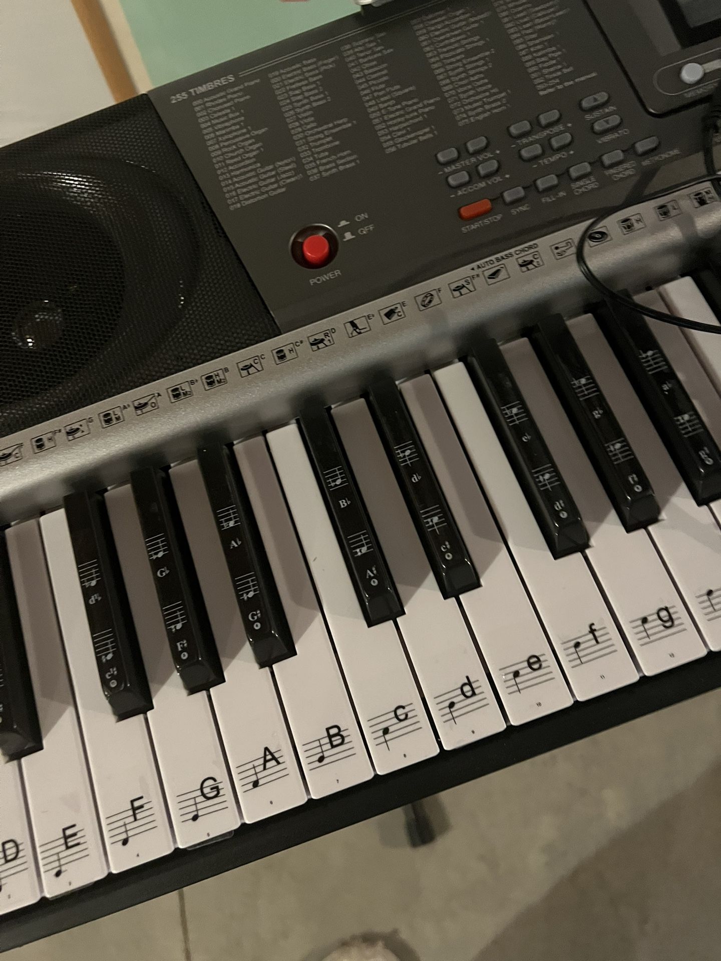 Electric Keyboard Used Once Last Christmas 