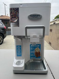 Cuisinart ICE-45 Mix Serve 1.5-Quart Soft Service Ice Cream Maker - White