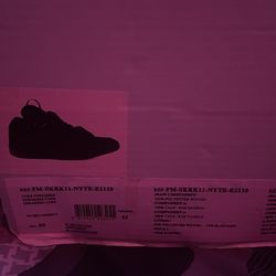 black lanvin curb sneakers