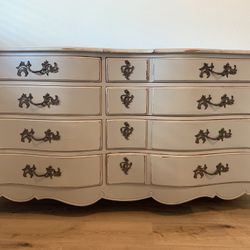 Dresser & nightstand  Shabby Chic  Great for Nursery, Girls Room, Master