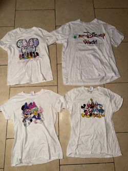 4 Disney Tshirts