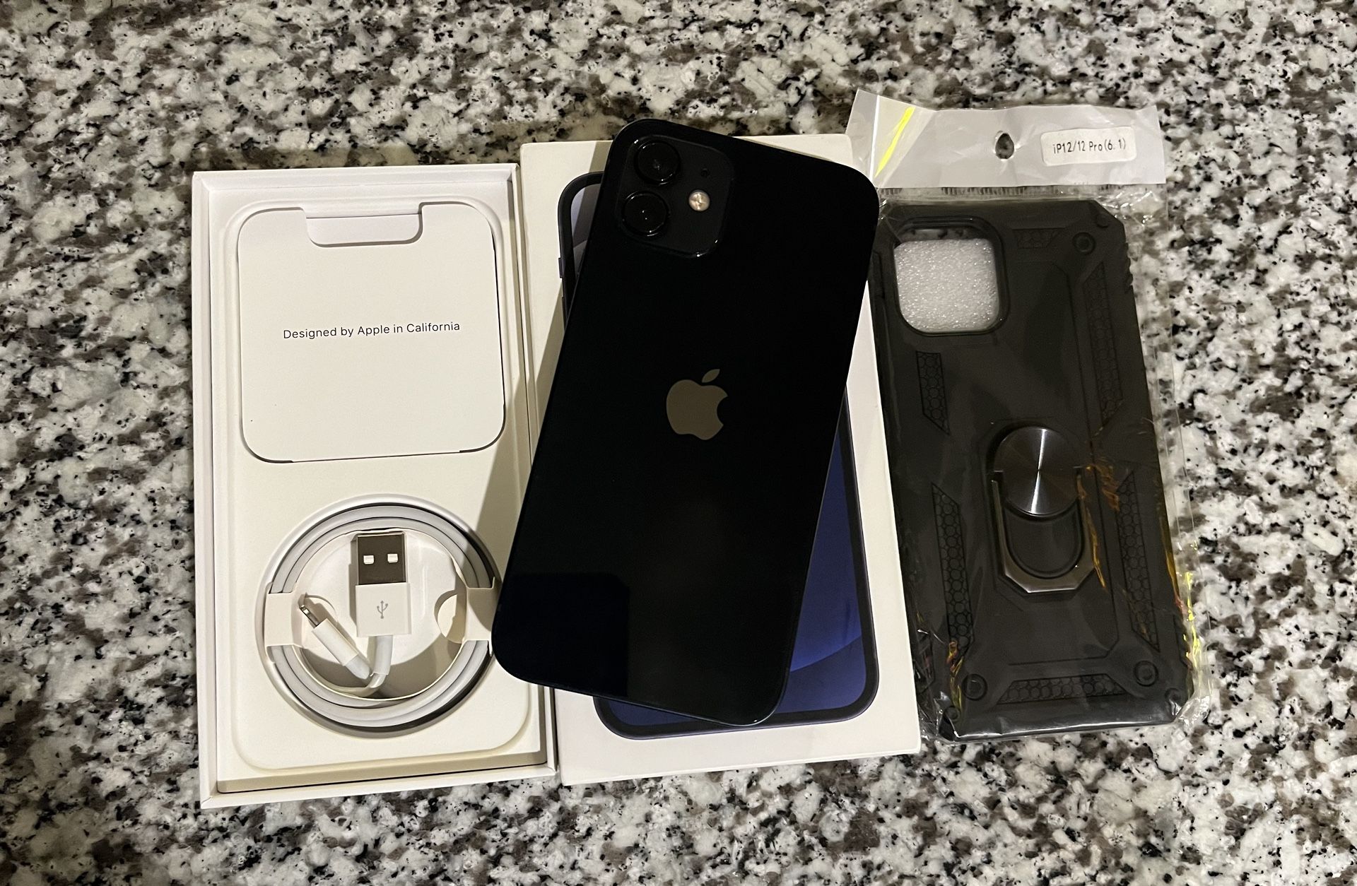 iPhone 12 64GB Black Unlock (Firm Price)
