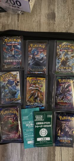 Pokemon TCG: XY/SM/SWSH 8 pack/ JP Promo Bonus