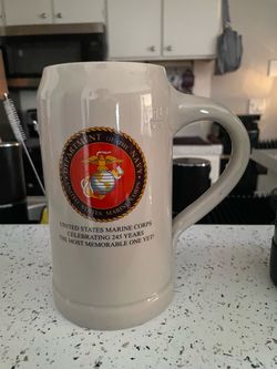Marine Corps VMM-161 “The First” Ceramic Stein – Airshow Souvenir