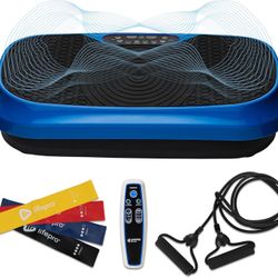 Waver Mini Vibration Plate - Whole Body Vibration Platform Exercise Machine - Home & Travel Workout Equipment for Weight Loss, Toning & Wellness - Max