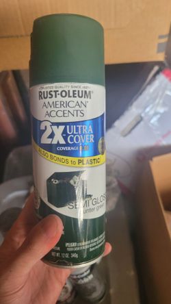 Rustoleum Green Spraypaint