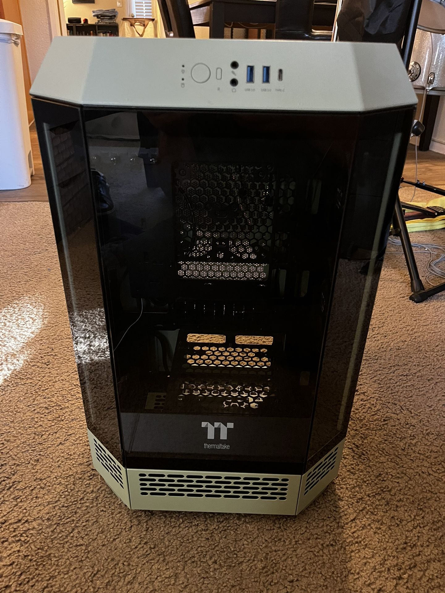 Thermaltake Tower 300 Matcha Green Computer Case