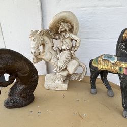 Antique Horse Sculptures