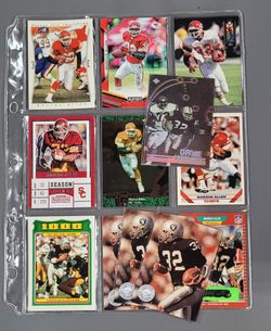 🏈 12 Card (10 Different) HOF Marcus Allen Cards