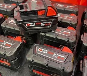 Milwaukee Battery 5ah new Each one