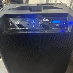 Ion Block Rocker Bluetooth Speaker 