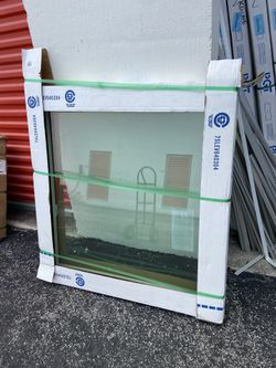 PGT 38 1/4x40 IMPACT PICTURE WINDOW NEW