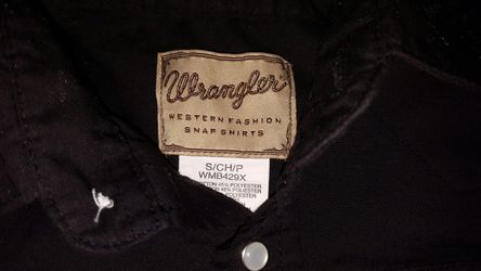 Girls snap wrangler long sleeve shirt