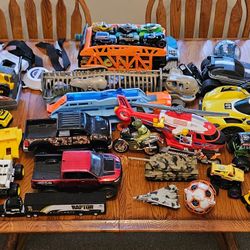 Large Lot Of Toys Including RC Cars!