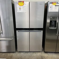 Whirlpool 36 in 19.4 cu. ft. 4-Door Counter Depth Refrigerator
