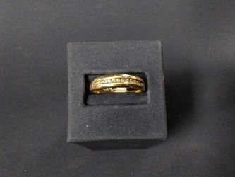 Men's Ring - Yellow Gold 10k (.417) 4.7 grams Size 20
