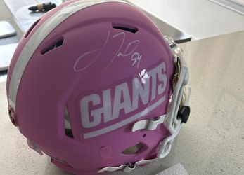 Justin Tuck Signed BCA New York Giants Authentic Helmet 