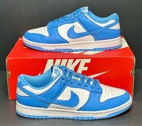 Nike Dunk Low Retro UNC University Blue Men's Size 9.5 w/ Box OG