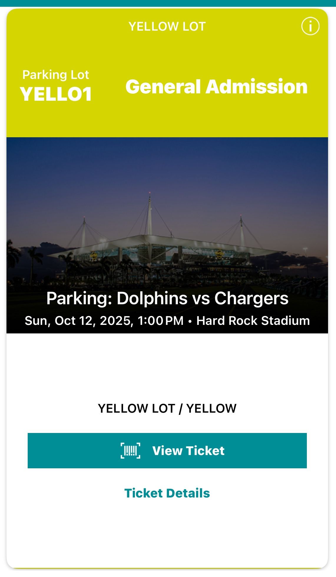 Parking Pass