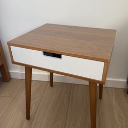 Mid Century Modern Nightstand / End Table 