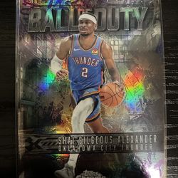 2025-26 Topps Chrome - Ball of Duty Shai Gilgeous-Alexander #BD-6 Refractor