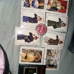 Vintage Coca-Cola Collectible Cards With One Of 8 Coke Caps 