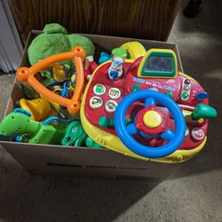Box Of Baby Toys